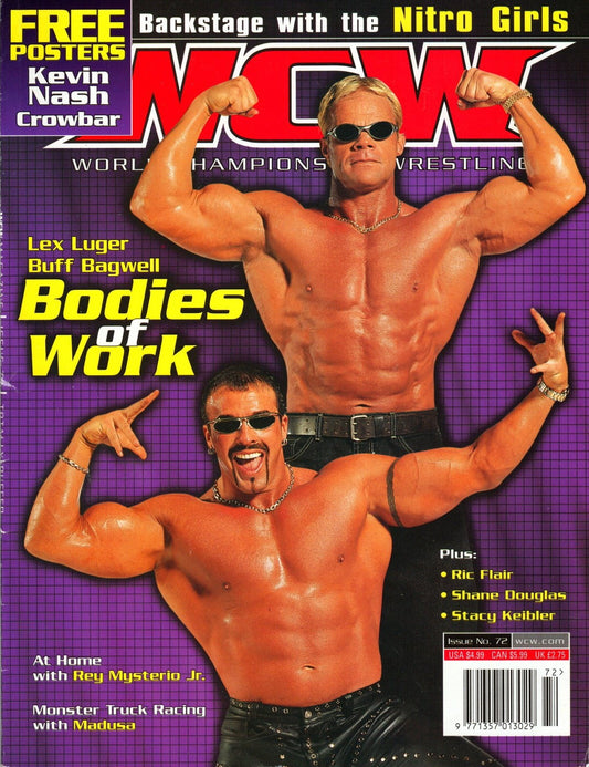 WCW Magazine April 2001 Issue 72