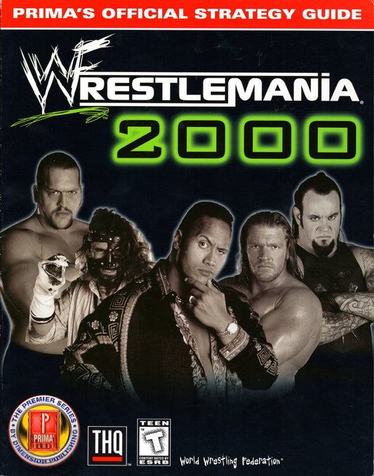 WWF Magazine Wrestlemania 2000 Official Video Game Strategy Guide