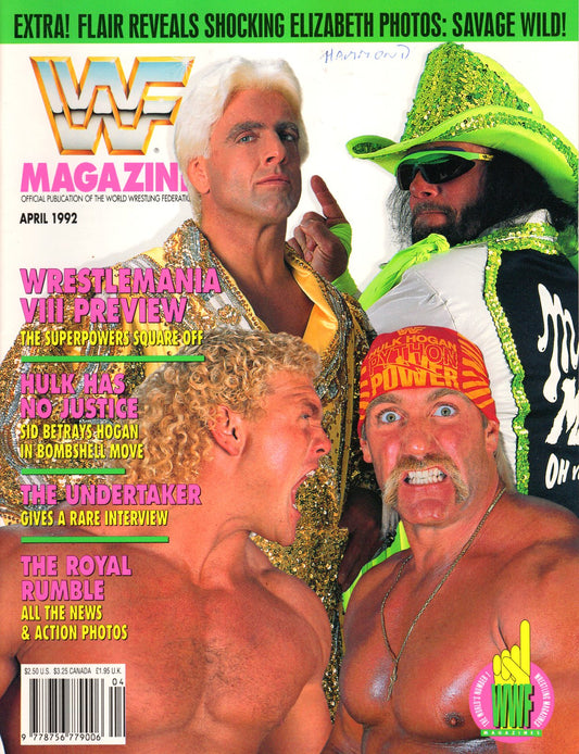 WWF Magazine April 1992