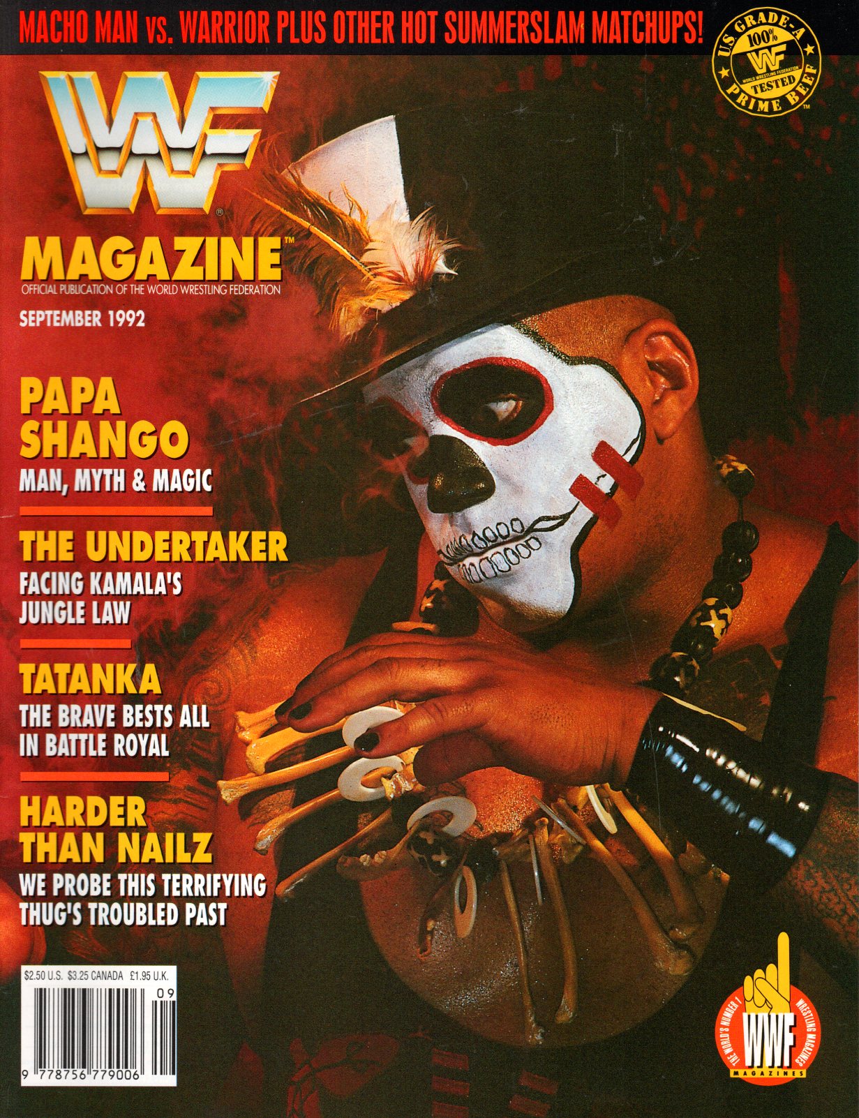 WWF Magazine September 1992