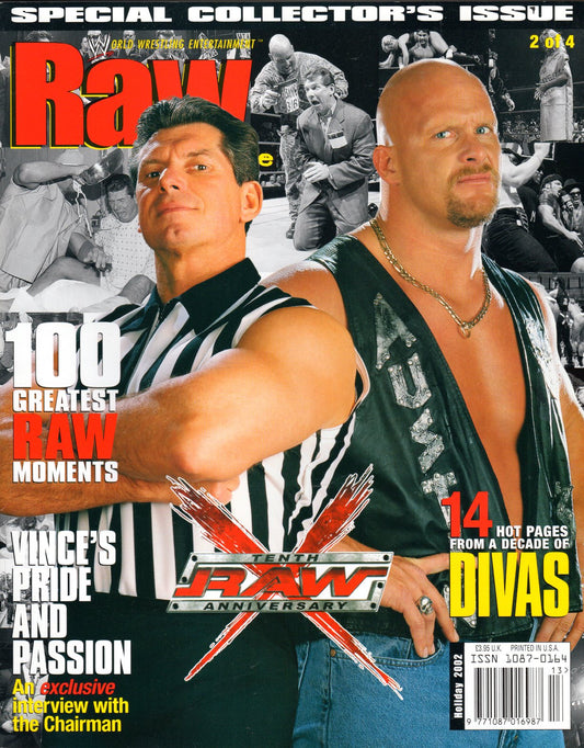 WWE Raw Magazine Holiday 2002 Special Collectors Issue