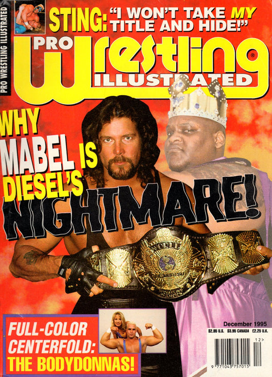 PWI Pro Wrestling Illustrated Magazine December 1995