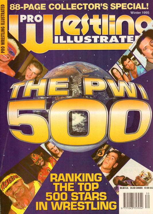 PWI Pro Wrestling Illustrated Magazine Winter 1995