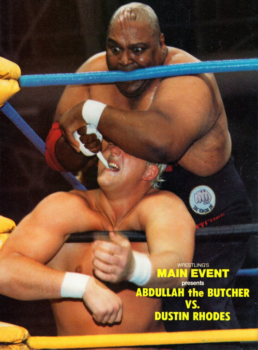 Wrestling's Main Event Magazine August 1992