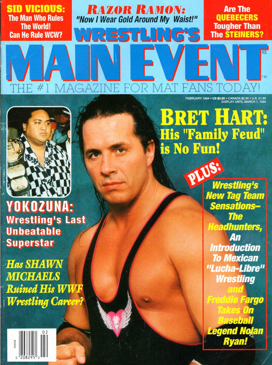 Wrestling's Main Event Magazine February 1994