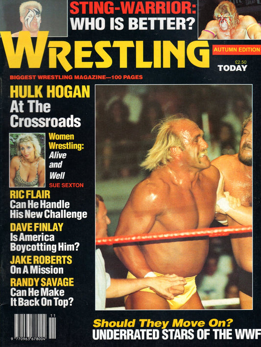 Wrestling Today Magazine Autumn 1991