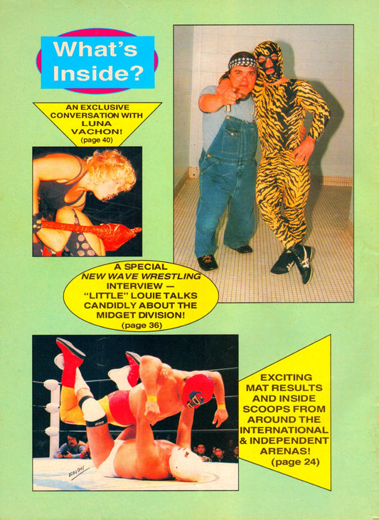 New Wave Wrestling Magazine July 1992