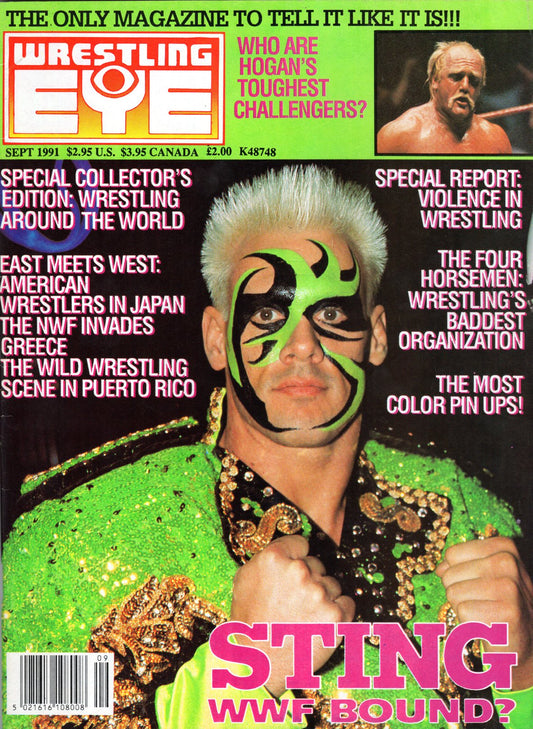 Wrestling Eye Magazine September 1991