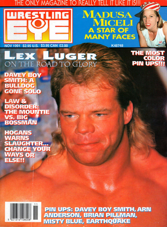 Wrestling Eye Magazine November 1991