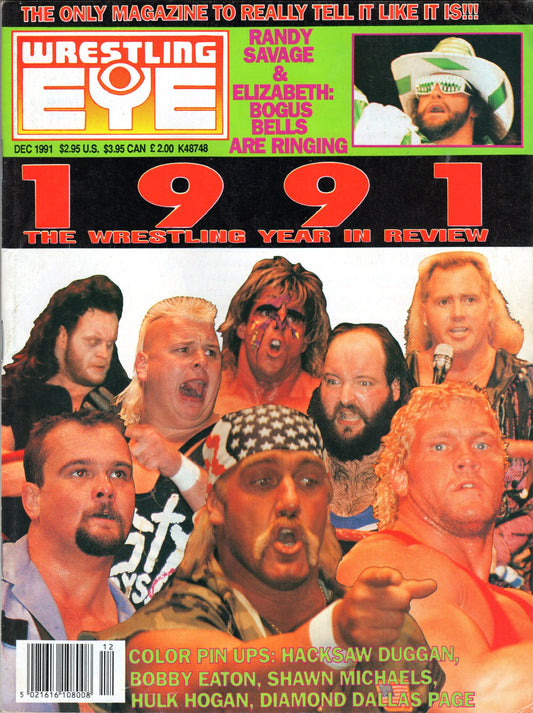 Wrestling Eye Magazine December 1991