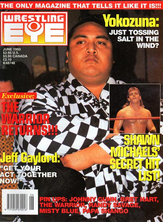 Wrestling Eye Magazine June 1993