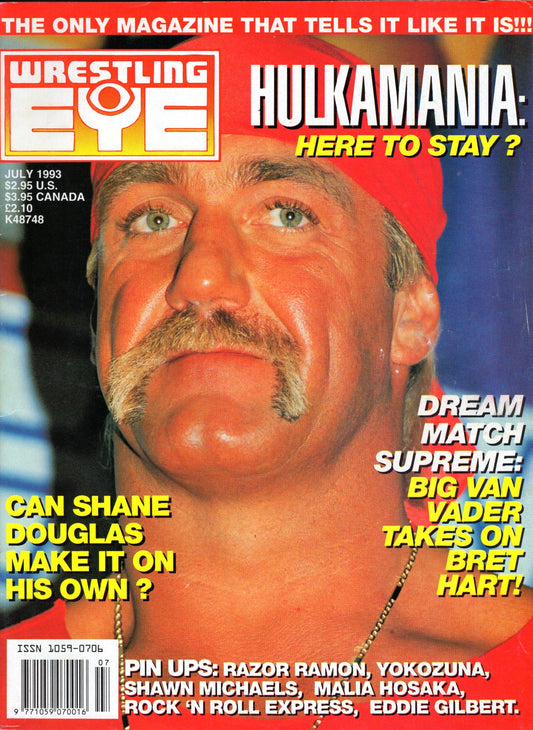 Wrestling Eye Magazine July 1993