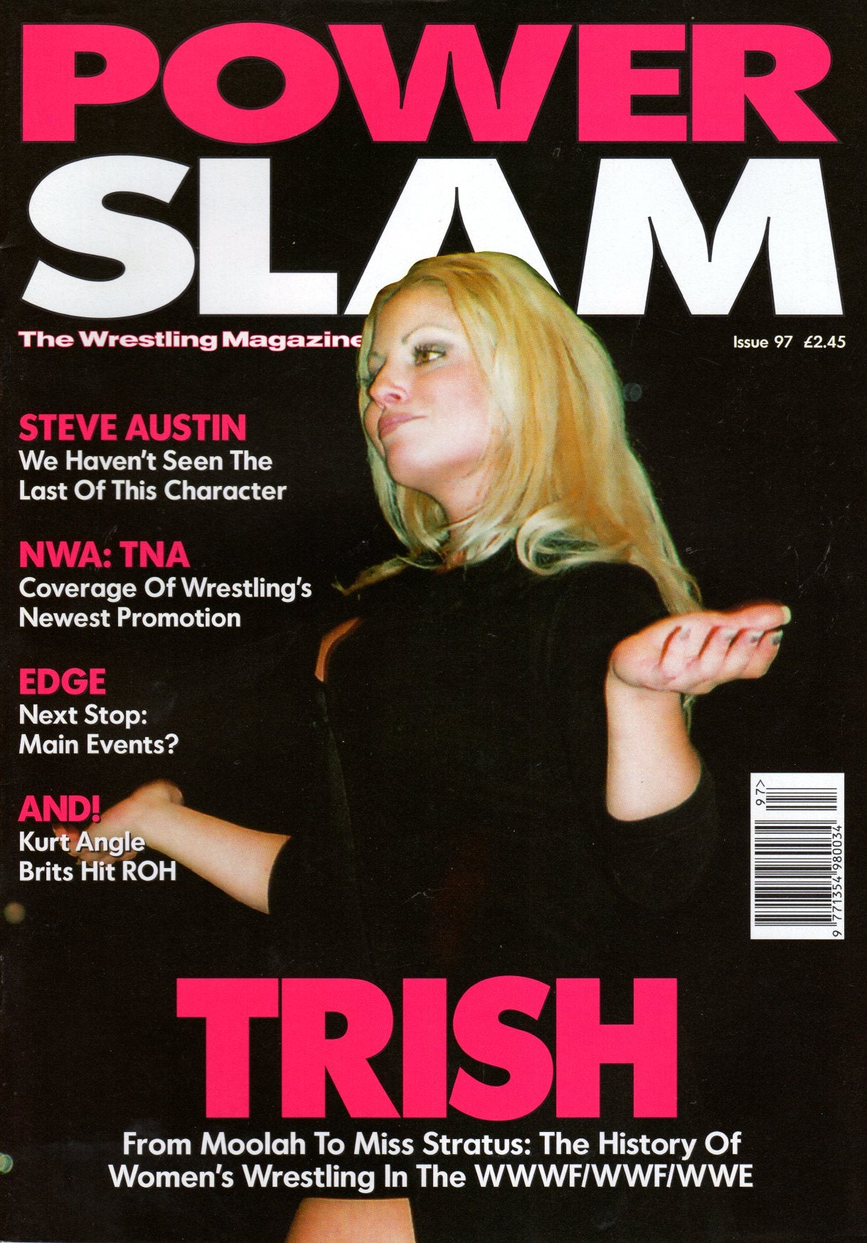 Power Slam Magazine August 2002 Issue 97