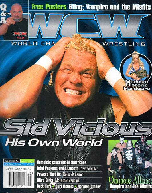 WCW Magazine February 2000 Issue 58