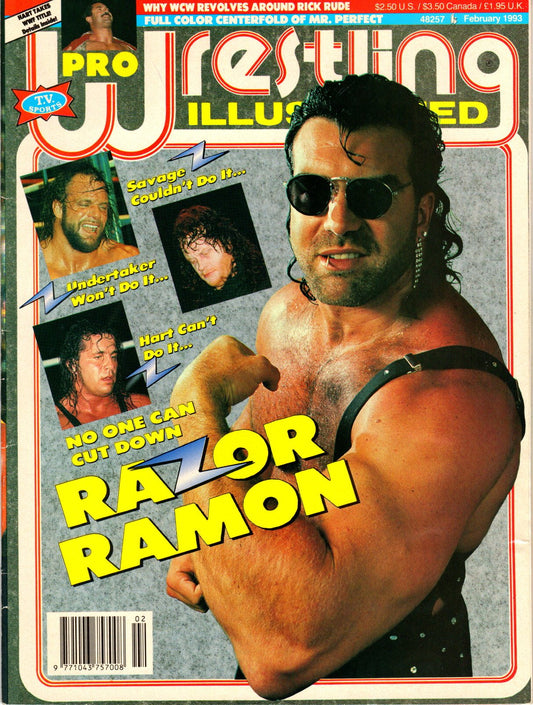 PWI Pro Wrestling Illustrated Magazine February 1993