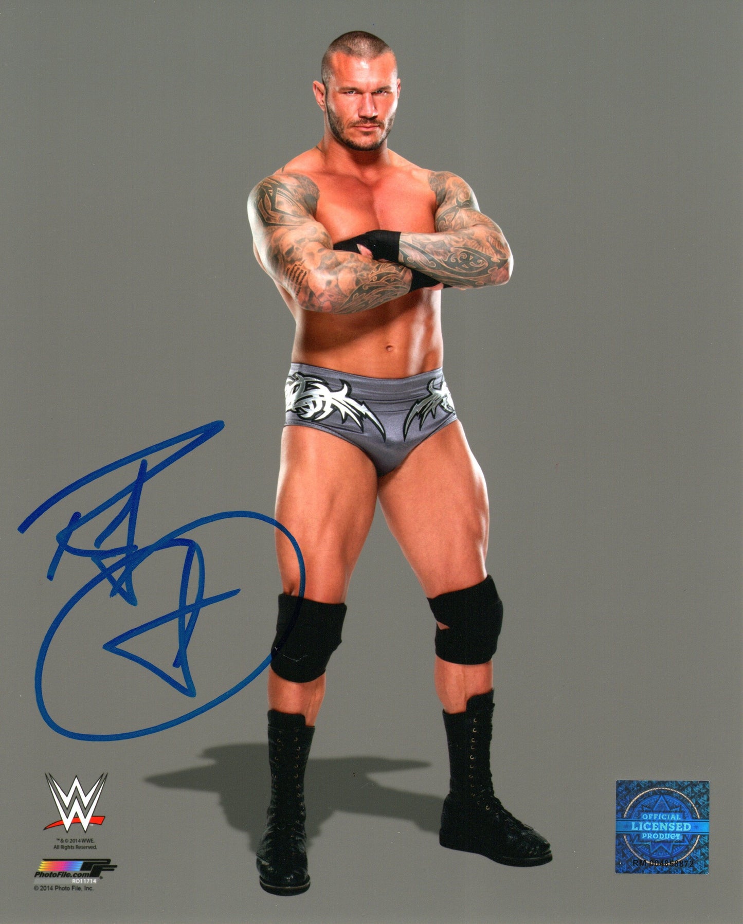 Randy Orton WWE Signed Photofile Photo