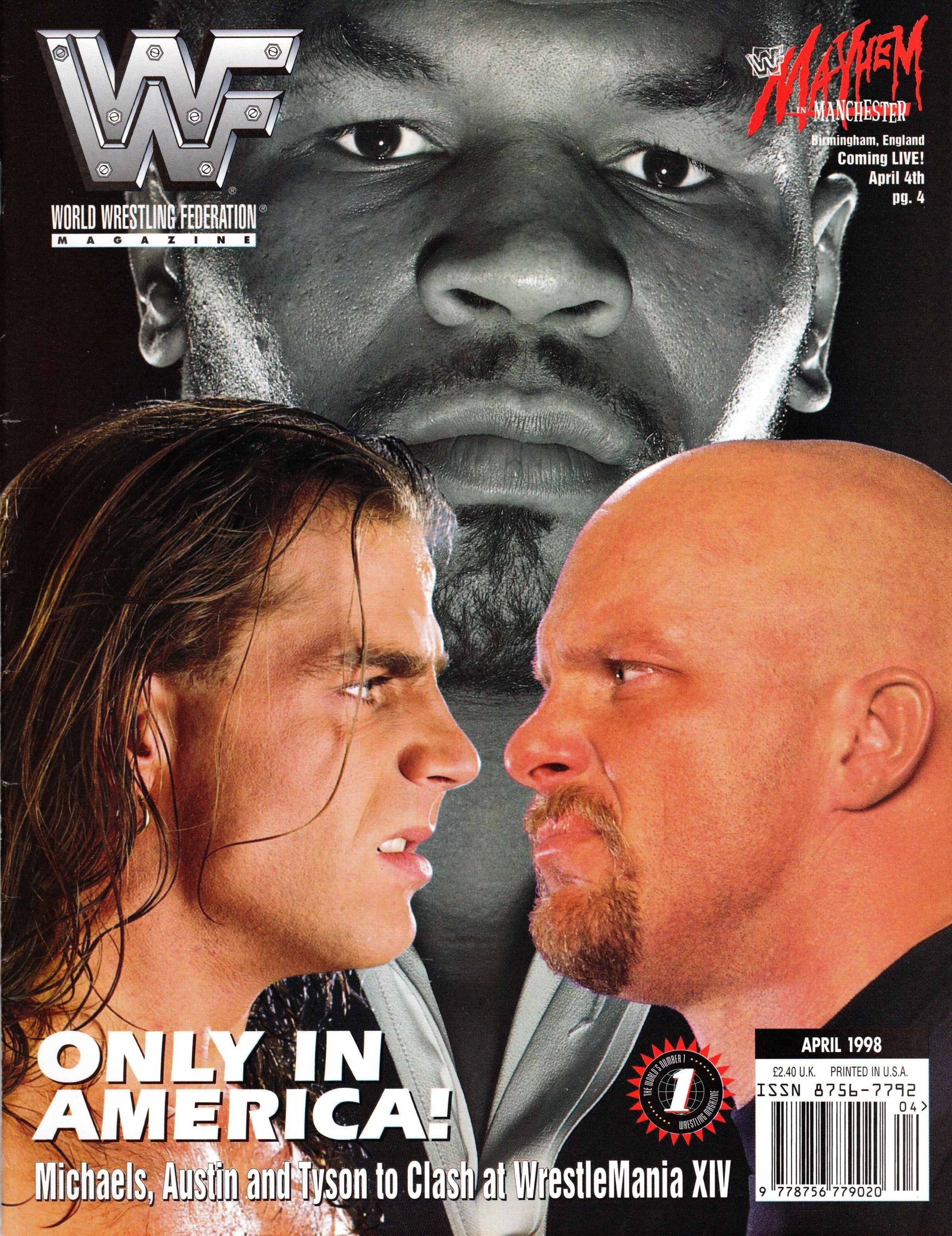WWF Magazine April 1998 – RetroWrestling.com