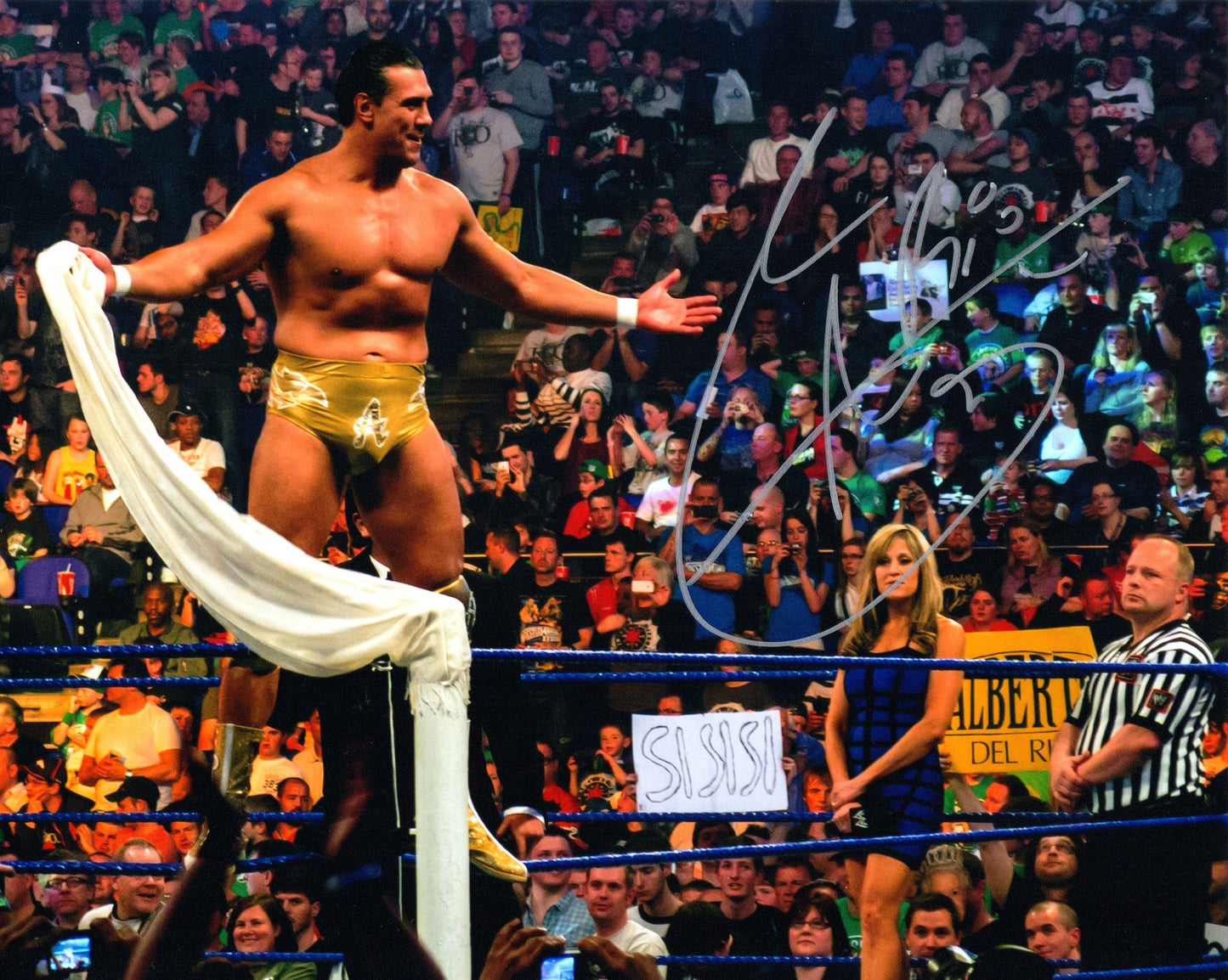 Alberto Del Rio WWE Signed Photo