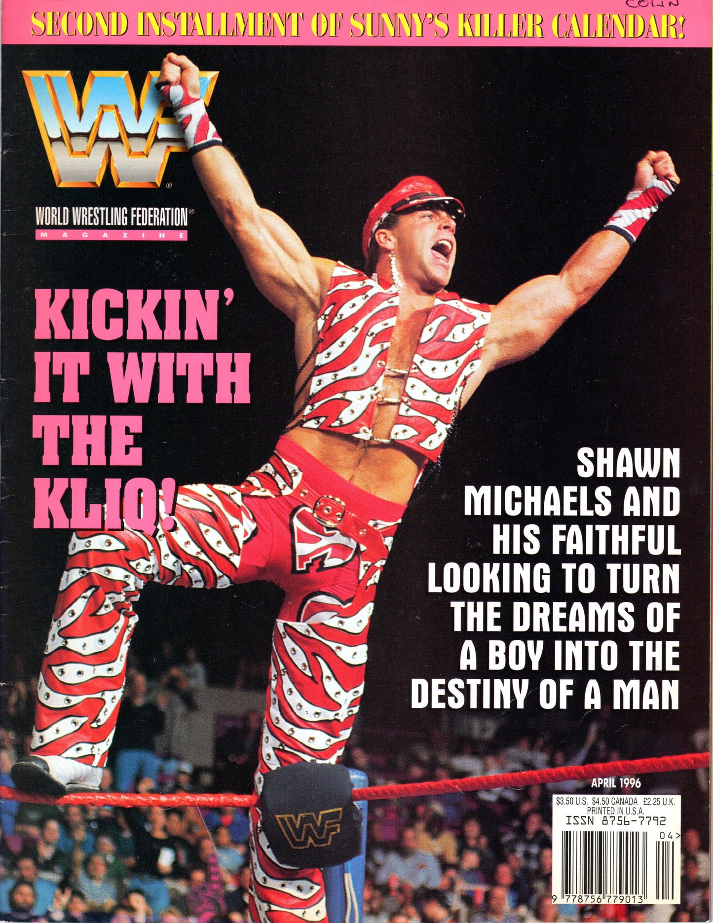 WWF Magazine April 1996