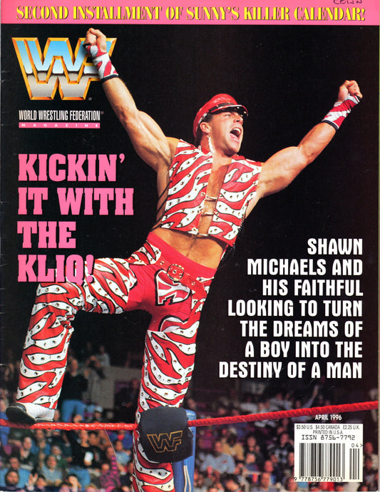 WWF Magazine April 1996