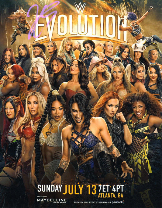 Kairi Sane WWE Signed Photo