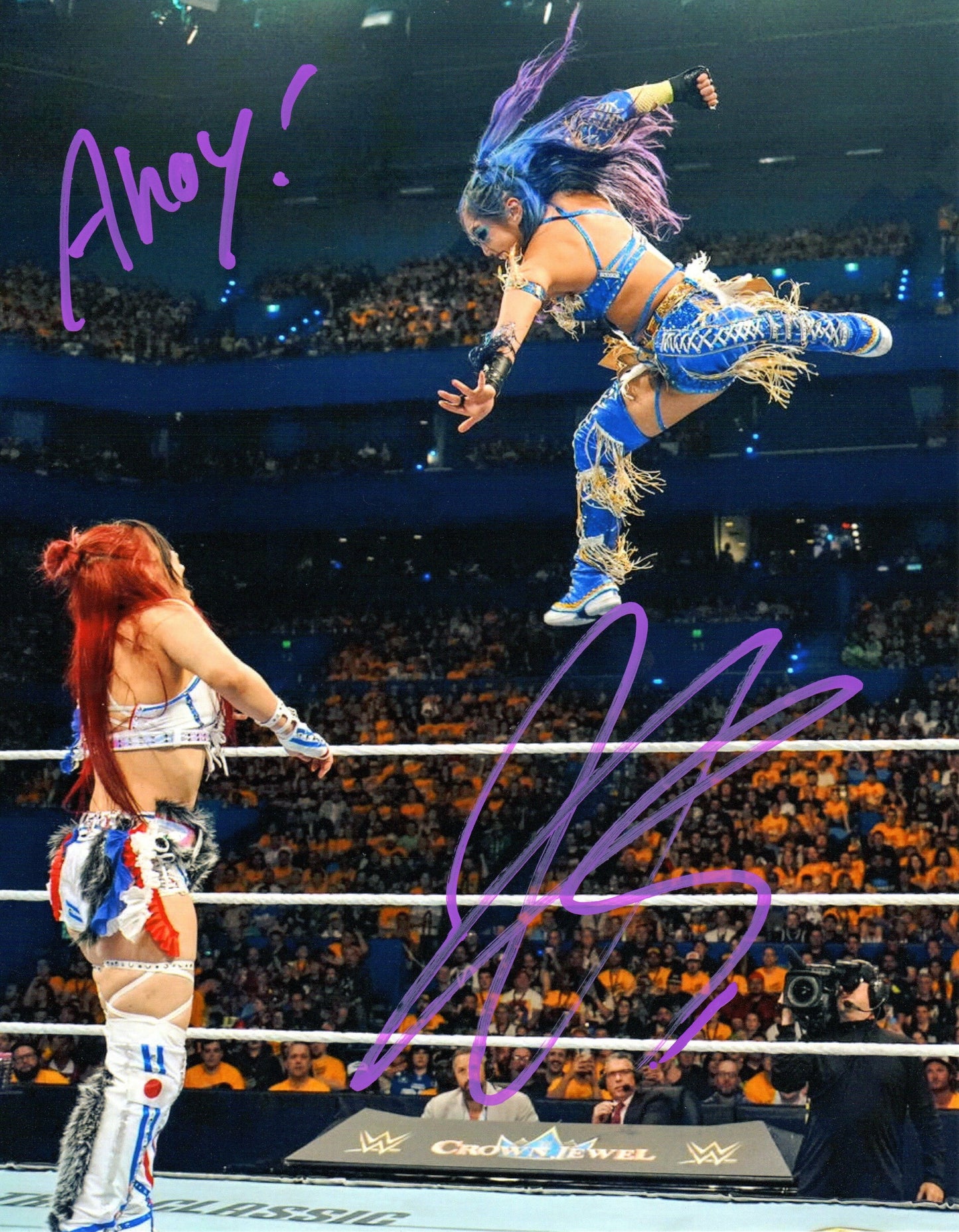 Kairi Sane WWE Signed Photo