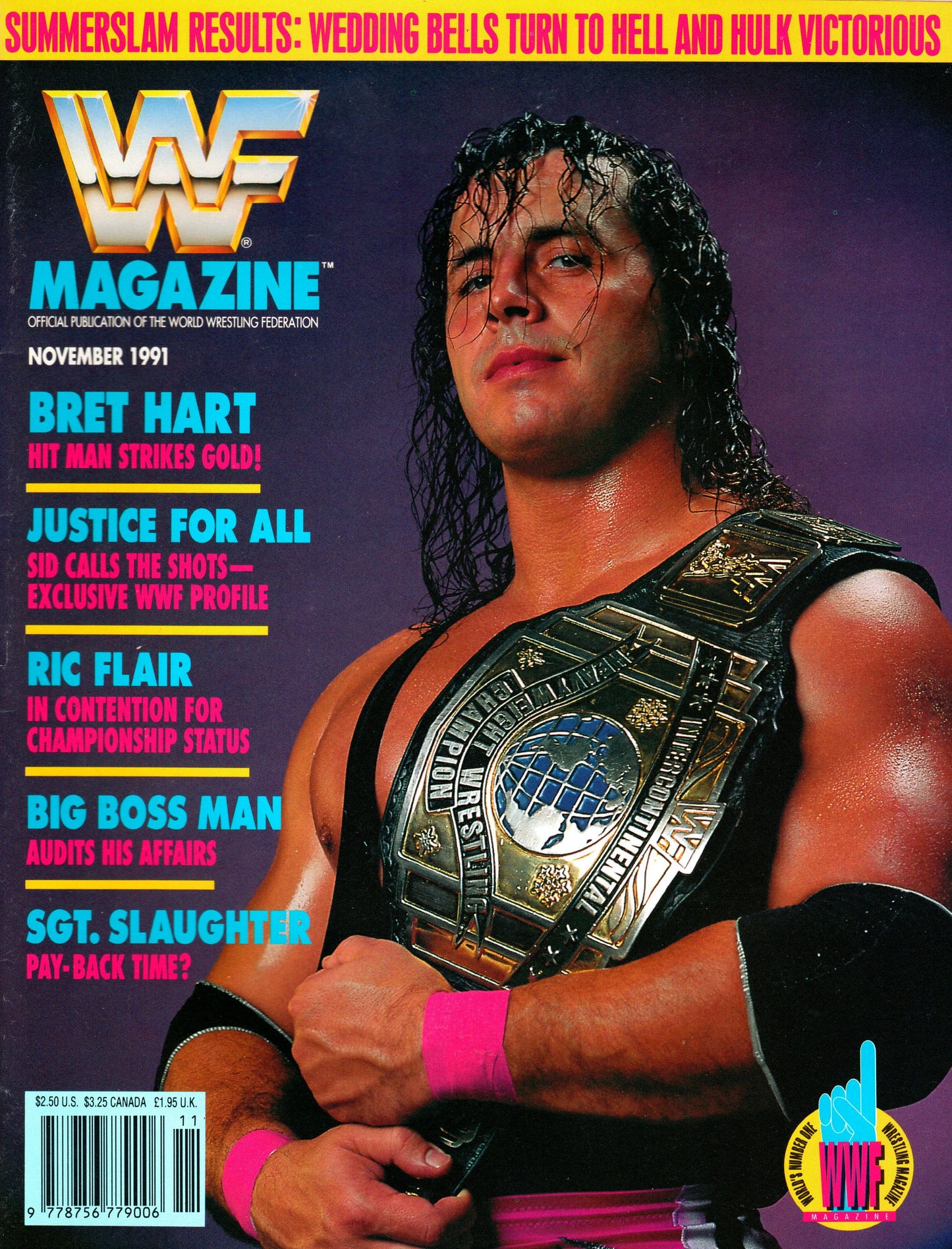WWF Wrestling Magazine November 1991