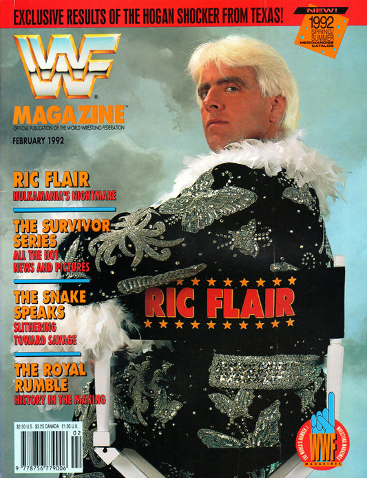 WWF Wrestling Magazine February 1992