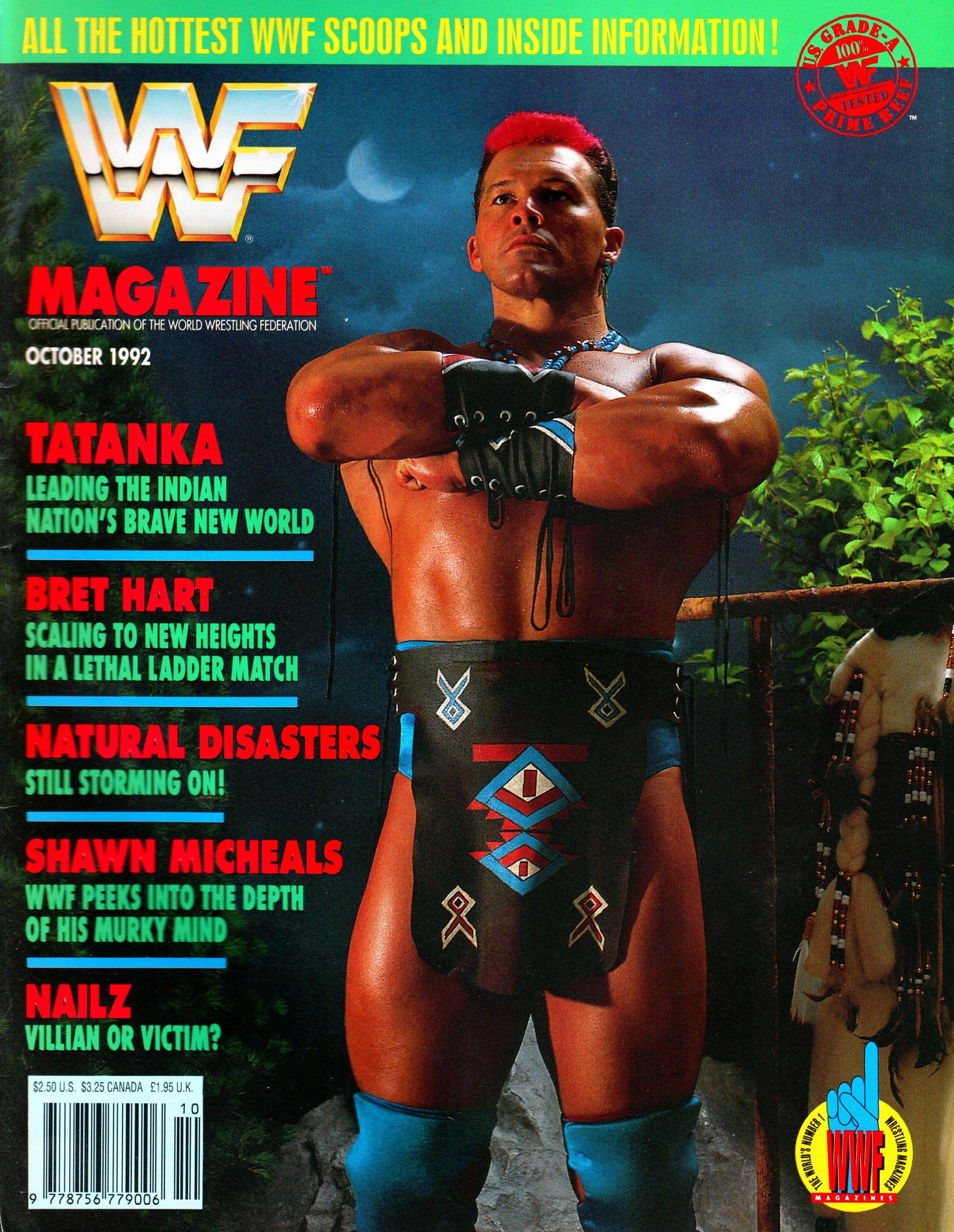 WWF Wrestling Magazine October 1992