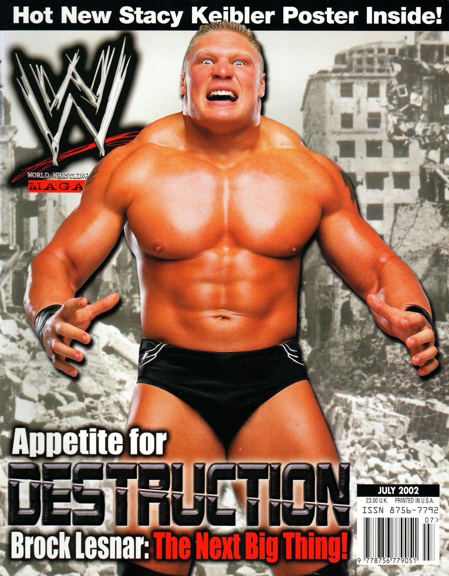 WWE Wrestling Magazine July 2002