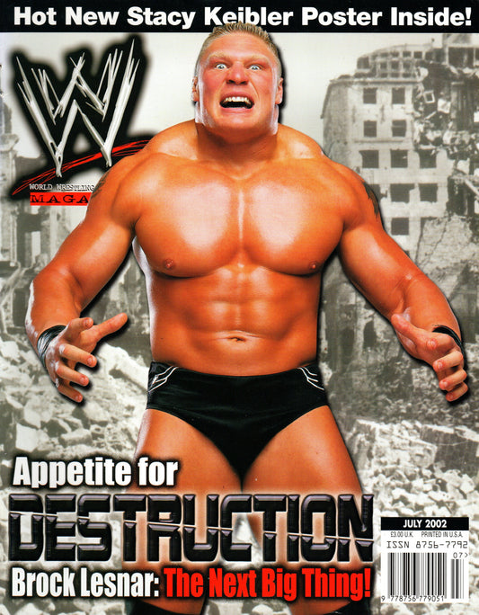 WWE Wrestling Magazine July 2002
