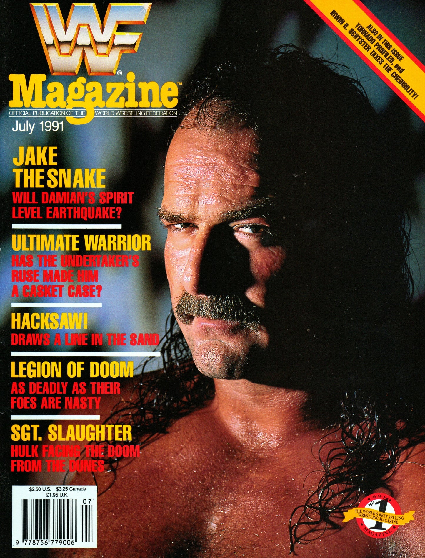 WWF Wrestling Magazine July 1991