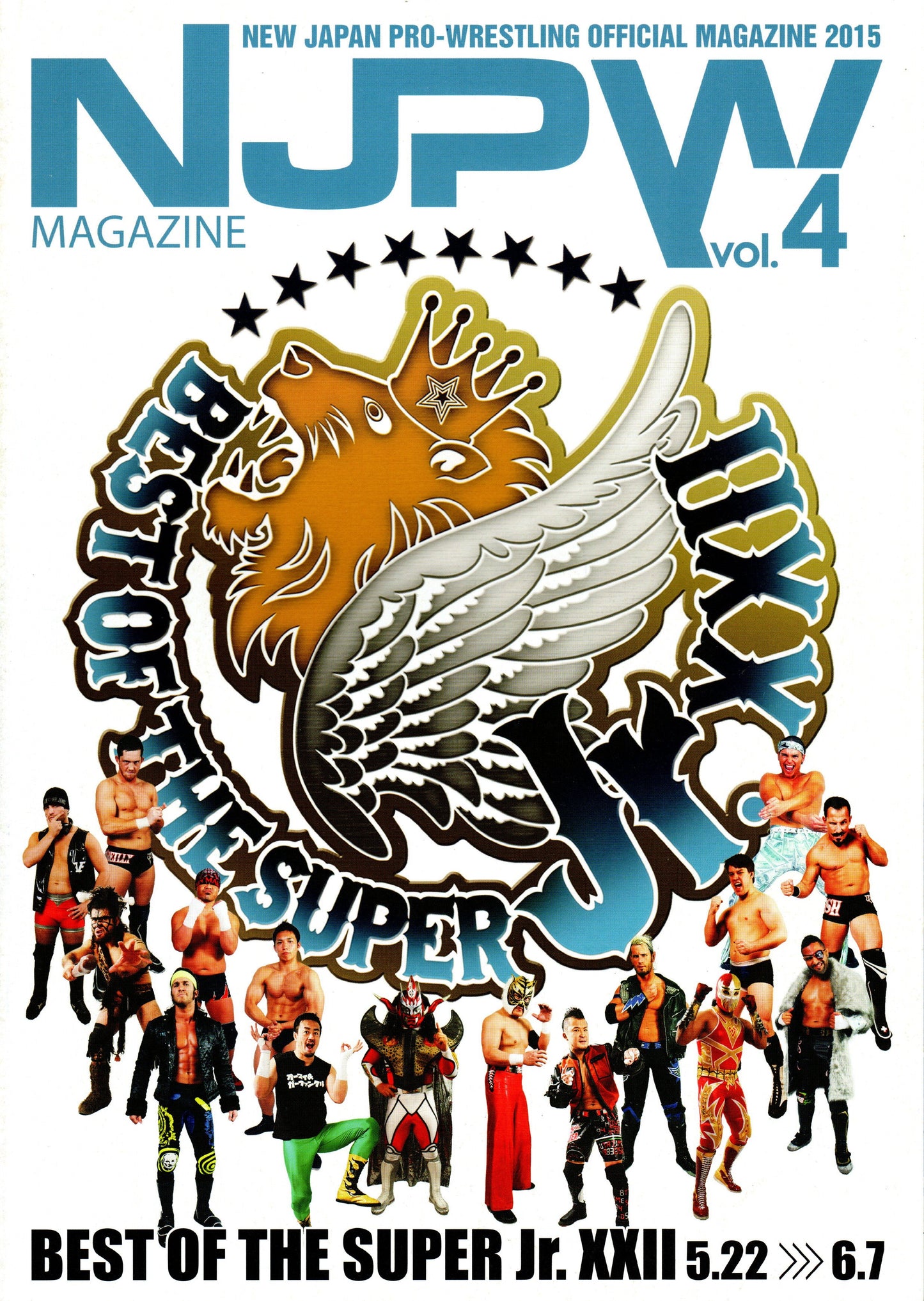 NJPW Japanese Professional Wrestling Magazine Vol.04 2015