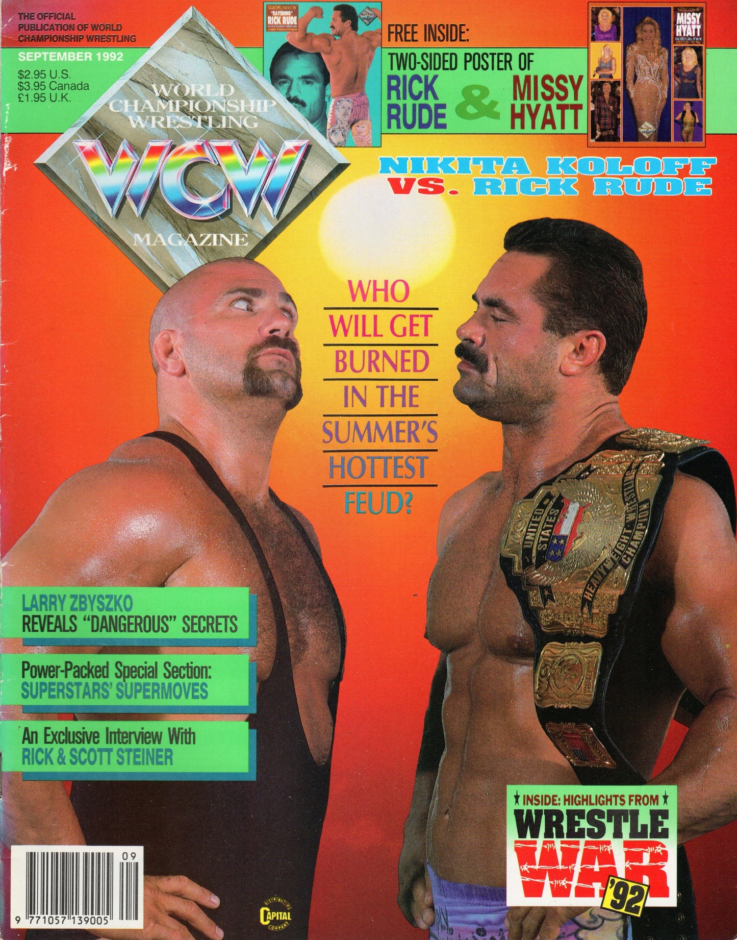 WCW Magazine September 1992