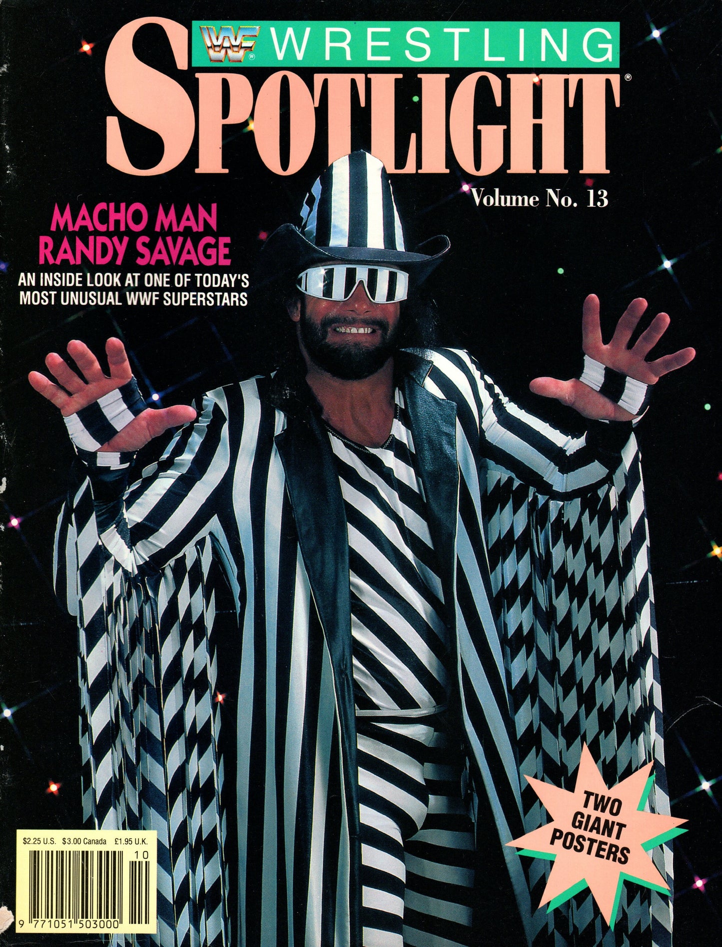 WWF Macho Man Randy Savage Wrestling Spotlight Magazine