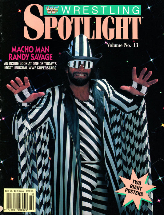 WWF Macho Man Randy Savage Wrestling Spotlight Magazine