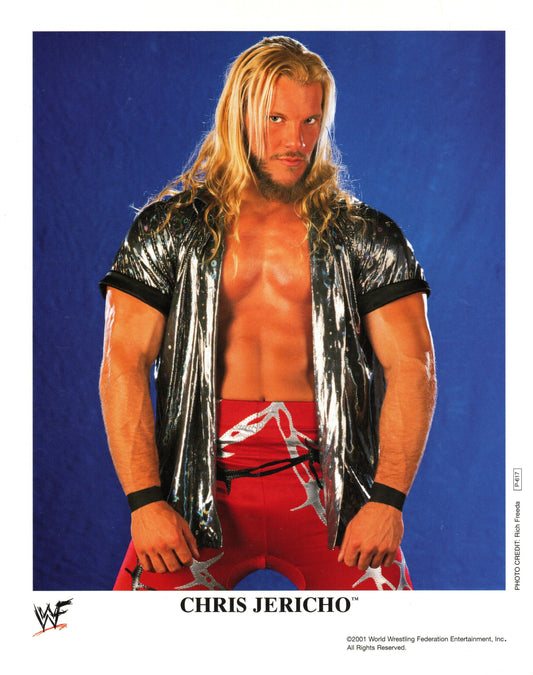 Chris Jericho WWF Wrestling Promo Photo P-617