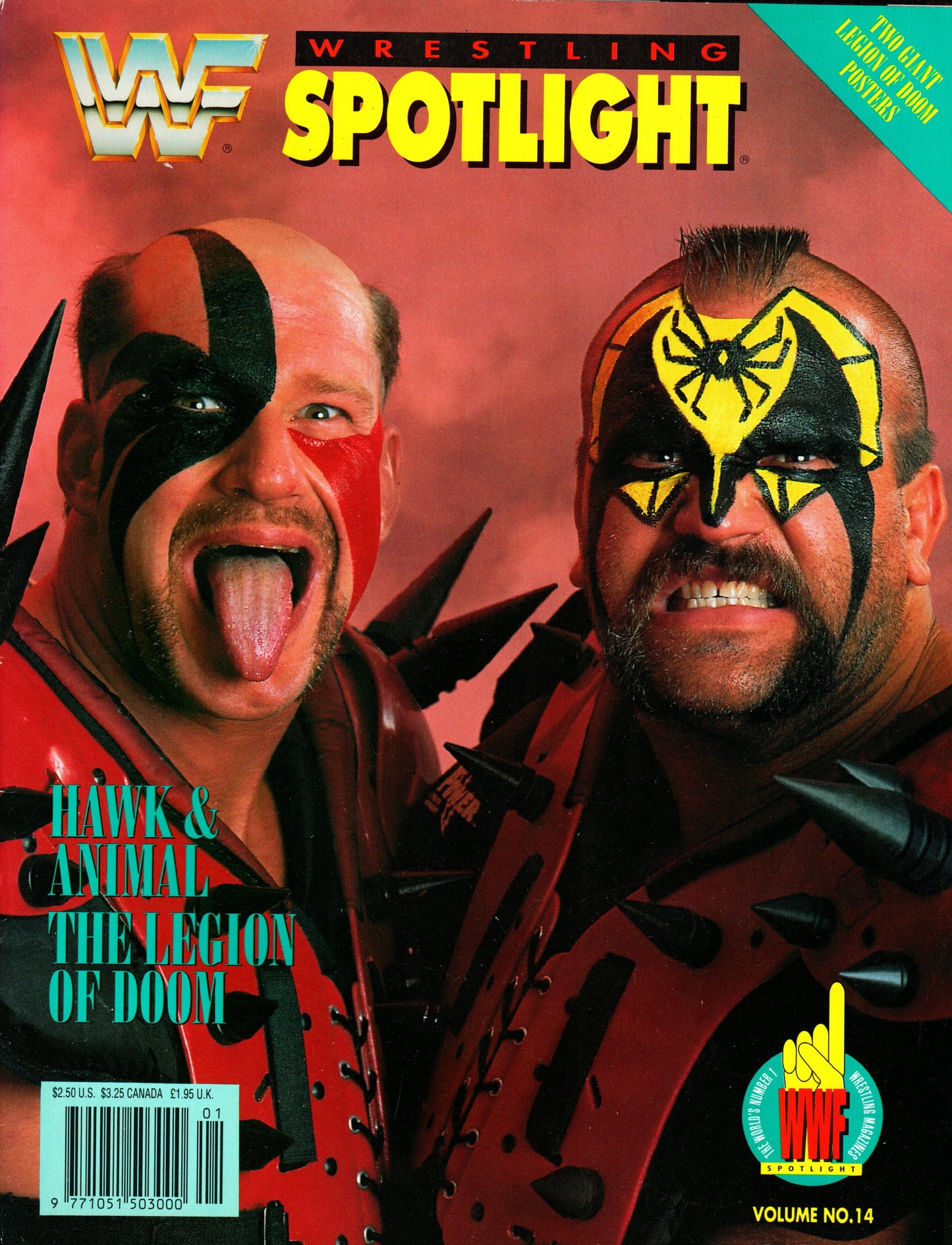 WWF Legion Of Doom Wrestling Spotlight Magazine