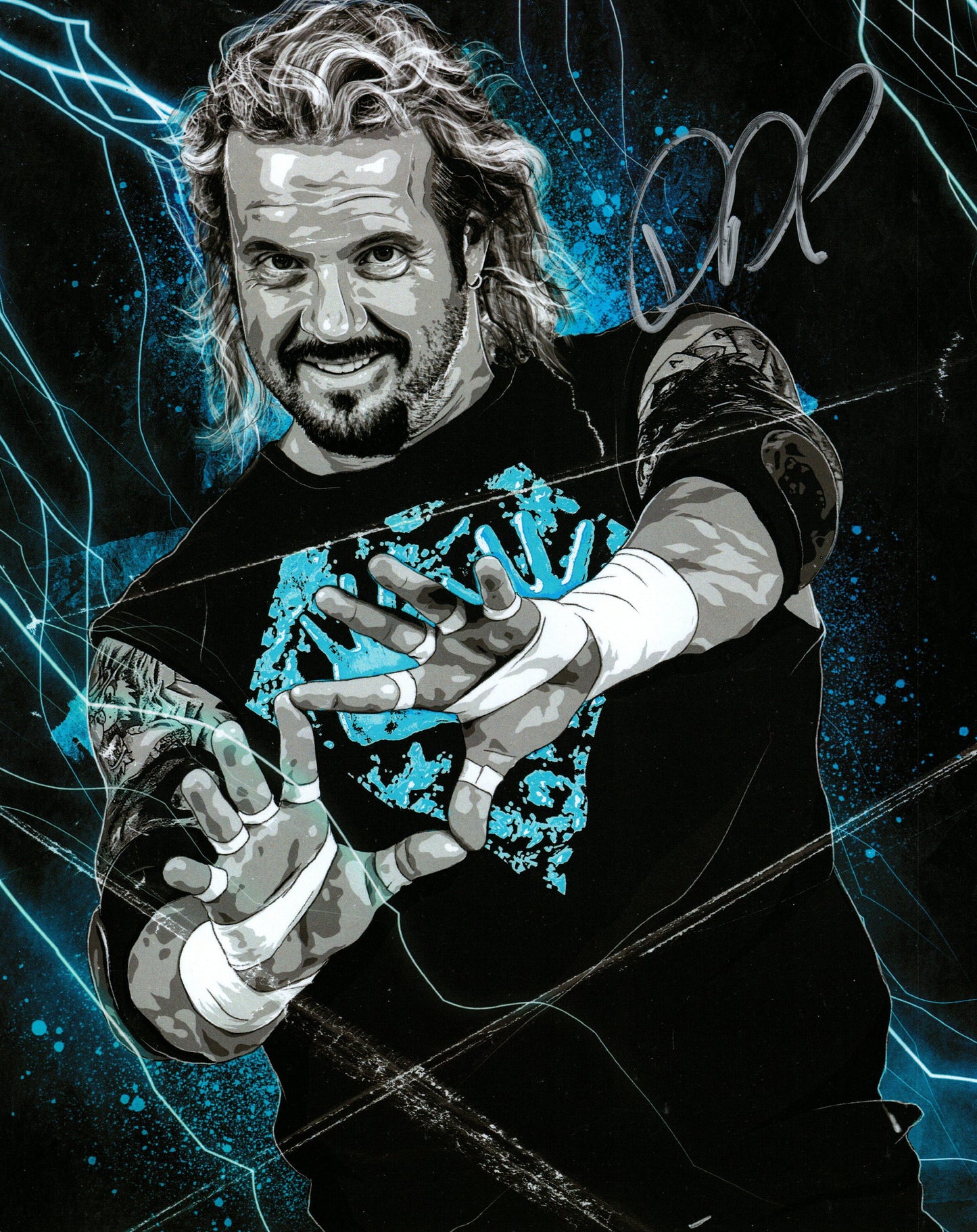 DDP Diamond Dallas Page WWE/WWF/WCW Wrestling Signed Photo