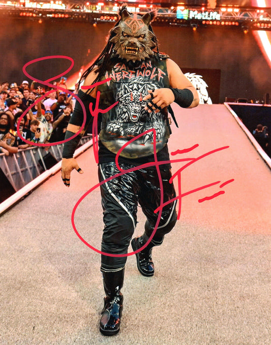 Jacob Fatu WWE Signed Photo