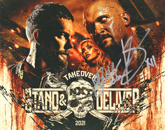 Scarlett & Karrion Kross WWE NXT Wrestling Signed Photo