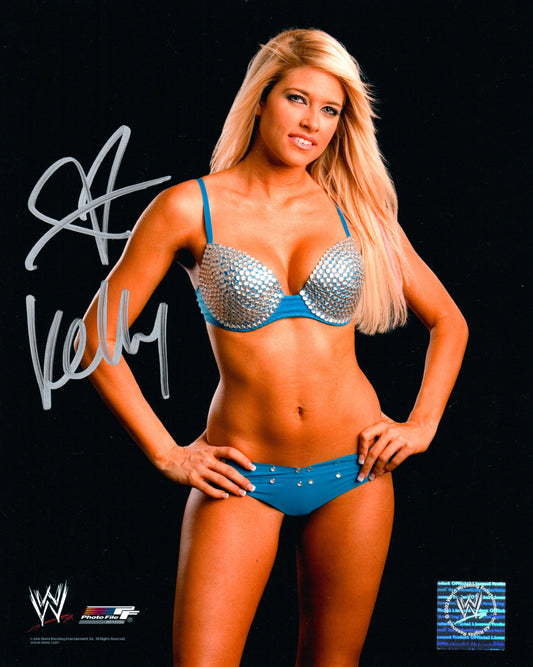 Kelly Kelly WWE Wrestling Signed Photofile Photo