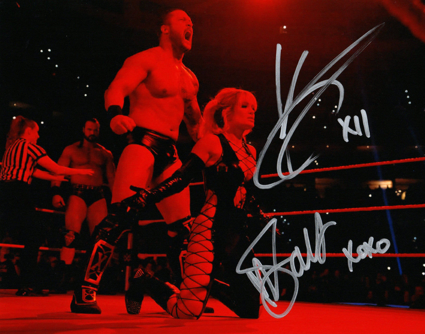 Scarlett & Karrion Kross WWE NXT Wrestling Signed Photo
