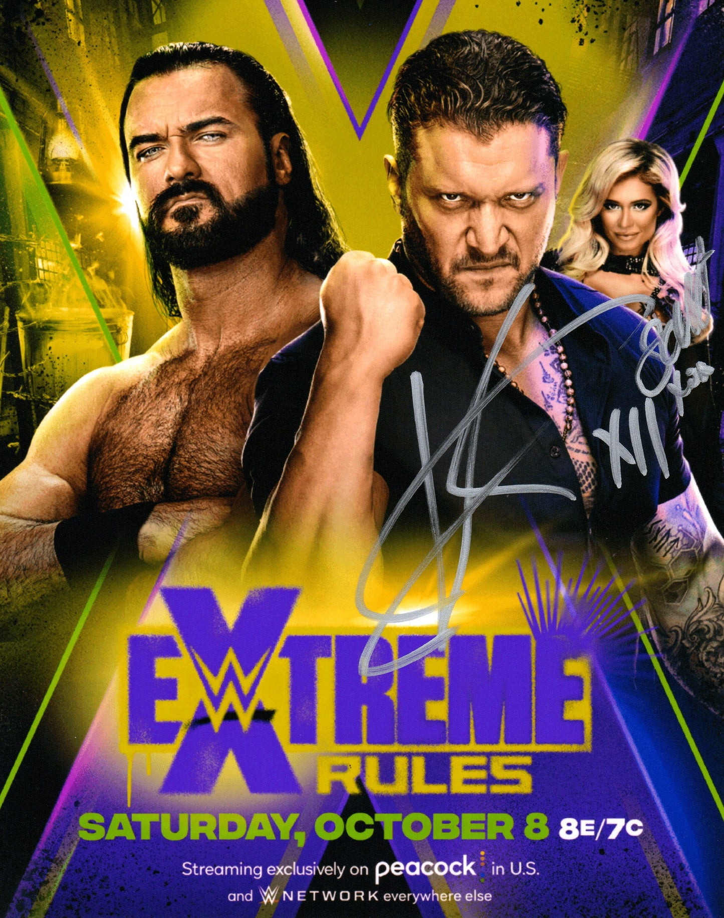 Scarlett & Karrion Kross WWE NXT Wrestling Signed Photo