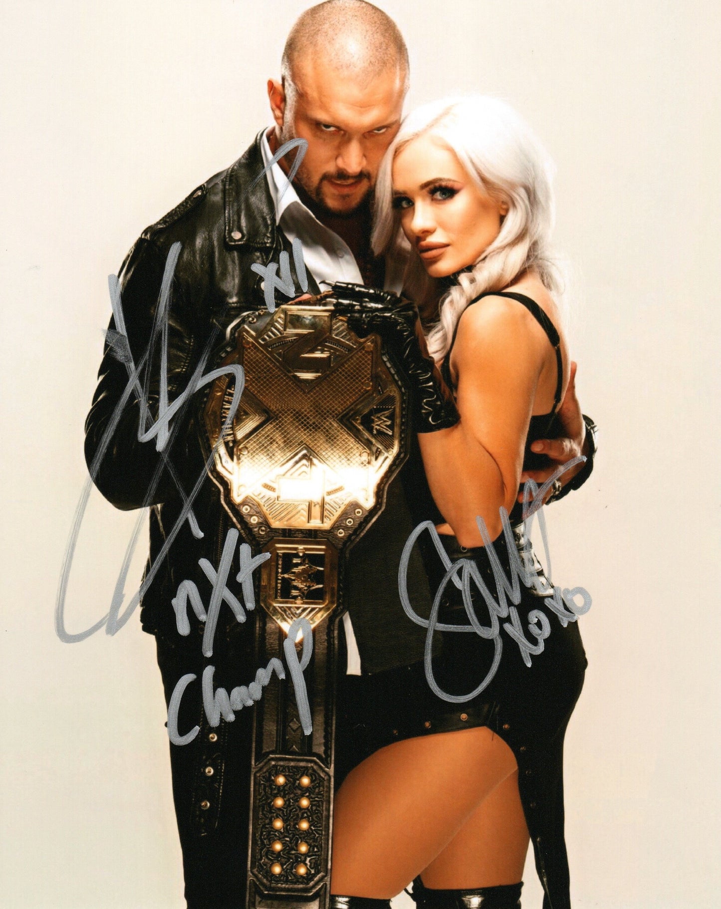Scarlett & Karrion Kross WWE NXT Wrestling Signed Photo