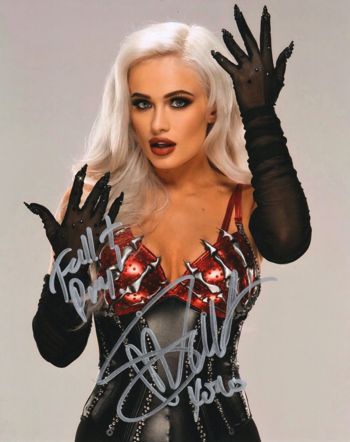 Scarlett WWE NXT Wrestling Signed Photo