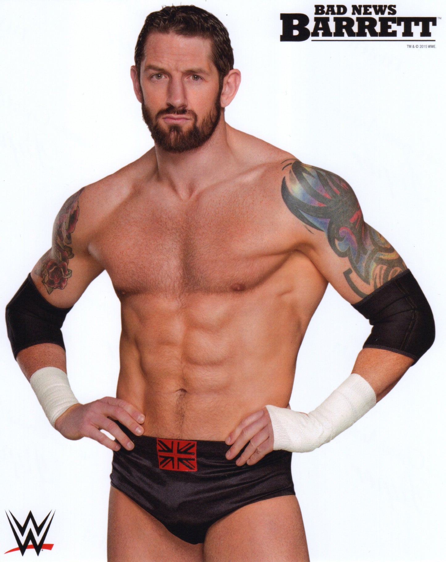 Bad News Barrett WWE Wrestling Promo Photo