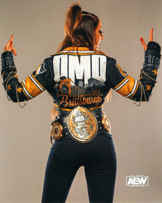 Dr. Britt Baker AEW Womens World Champion Wrestling Photo
