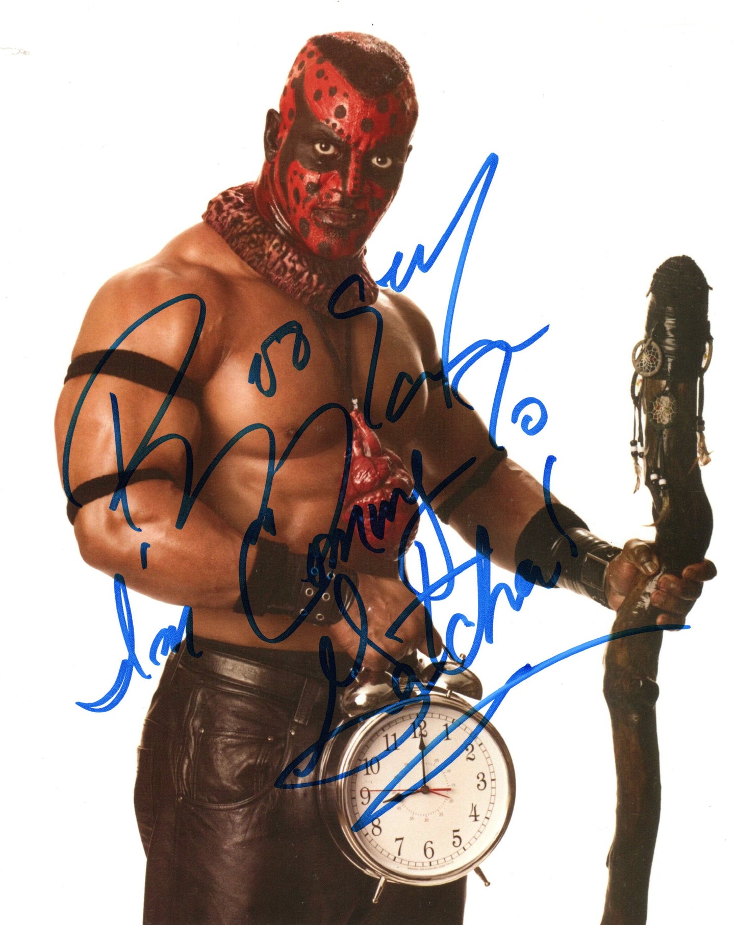 The Boogeyman WWE Wrestling Signed Photo