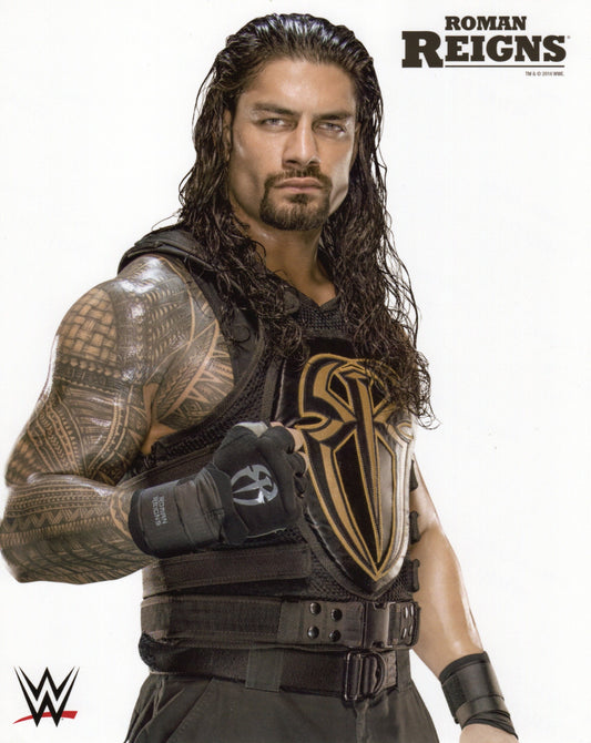 Roman Reigns WWE Wrestling Promo Photo